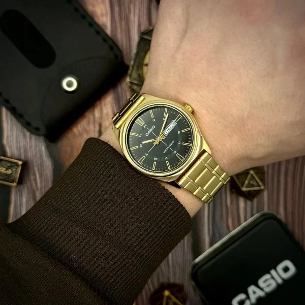 Чоловічий годинник Casio MTP-V006G-1C фото 3