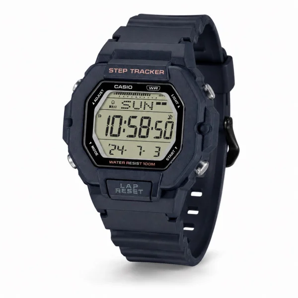 Женские часы Casio LWS-2200H-1A фото 1