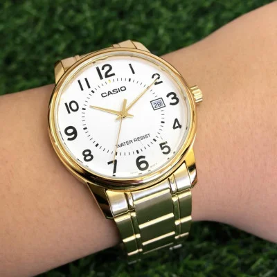 Чоловічий годинник Casio MTP-V002G-7B
