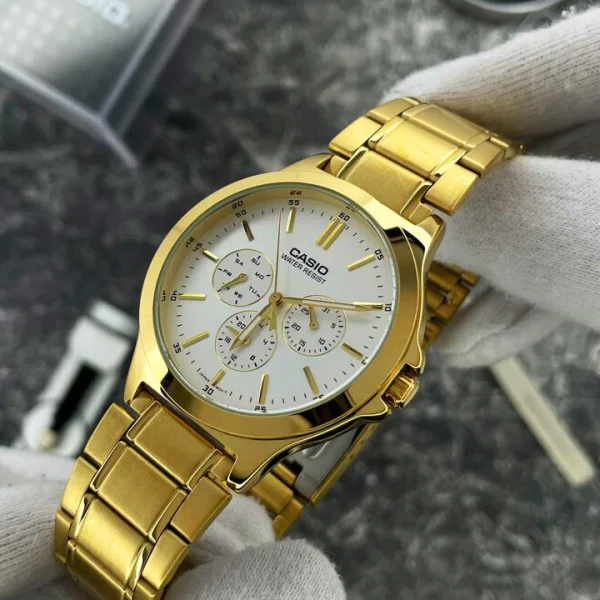 Чоловічий годинник Casio MTP-V300G-7A фото 4