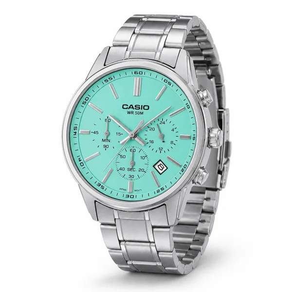 Чоловічий годинник Casio MTP-E515D-2A2 фото 1