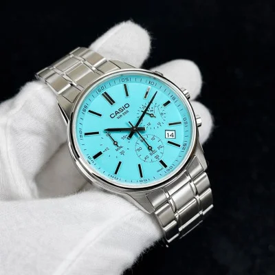 Чоловічий годинник Casio MTP-E515D-2A2