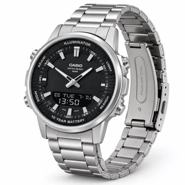 Чоловічий годинник Casio AMW-880D-1A фото 1