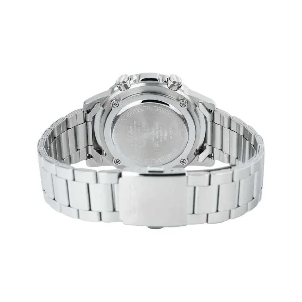 Мужские часы Casio AMW-880D-2A2 стальные, водонепроницаемые, Япония. фото 6