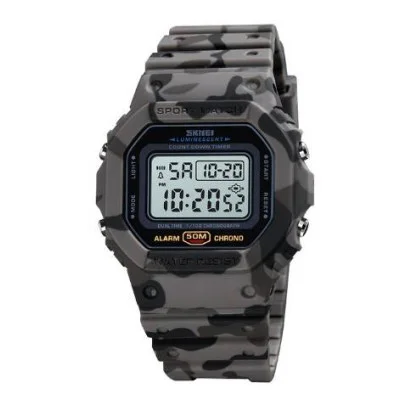 Чоловічий годинник Skmei 1628CMGY Camo gray