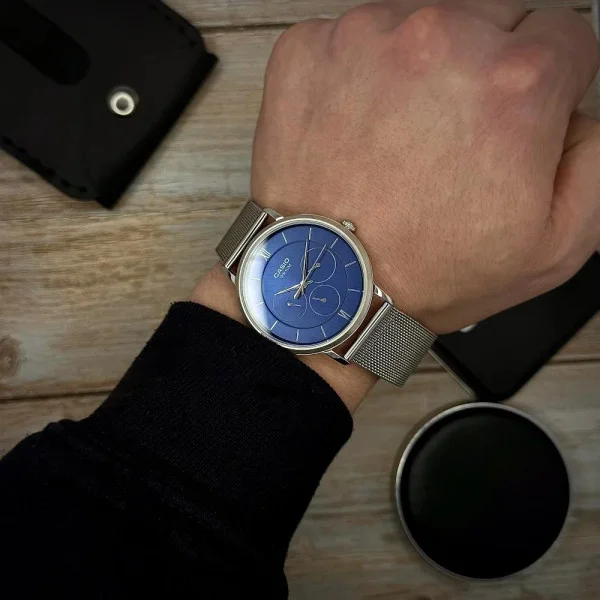 Чоловічий годинник Casio MTP-B300M-2A фото 6
