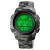 Чоловічий годинник Skmei 1731CMGYWT Camo gray White фото 4