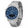 Классические Мужские часы Casio AMW-880D-2A1 стальные, водонепроницаемые, Япония. фото 2