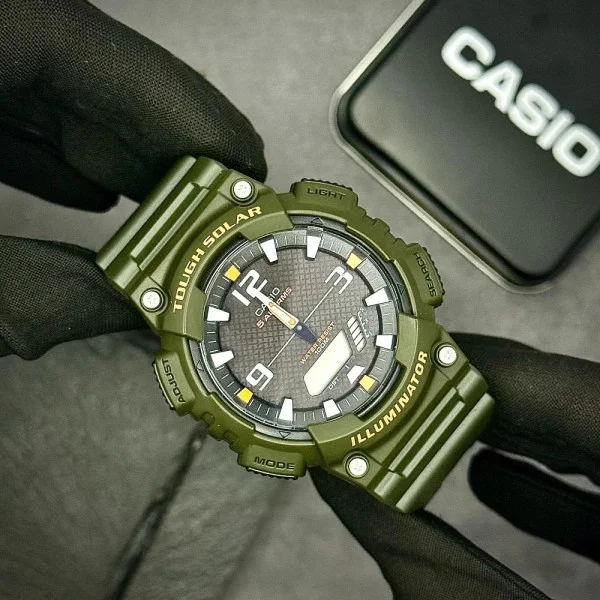 Мужские часы Casio AQ-S810W-3A фото 4