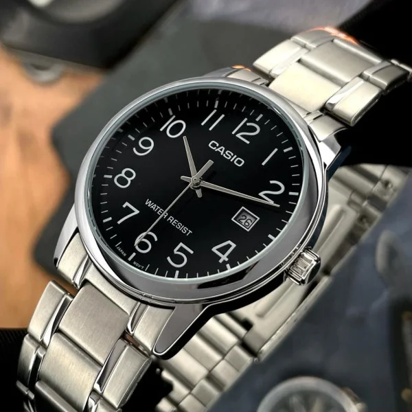 Чоловічий годинник Casio MTP-V002D-1B фото 3
