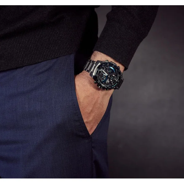 Мужские часы Casio ECB-900DB-1B фото 4