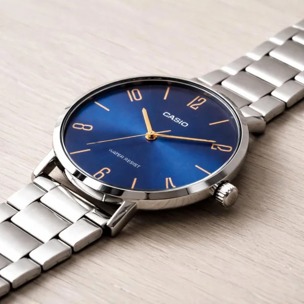 Чоловічий годинник Casio MTP-VT01D-2B фото 5