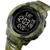 Чоловічий годинник Skmei 1731CMGNBK Camo Green Black фото 3