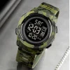 Чоловічий годинник Skmei 1731CMGNBK Camo Green Black фото 5