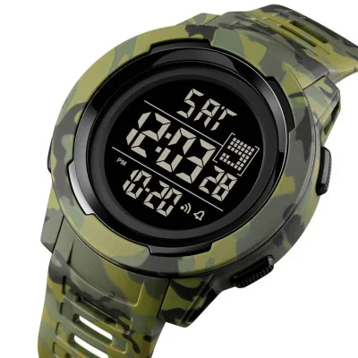 Чоловічий годинник Skmei 1731CMGNBK Camo Green Black
