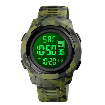 Чоловічий годинник Skmei 1731CMGNBK Camo Green Black