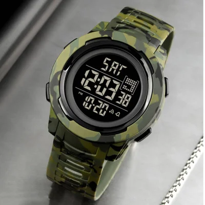Чоловічий годинник Skmei 1731CMGNBK Camo Green Black