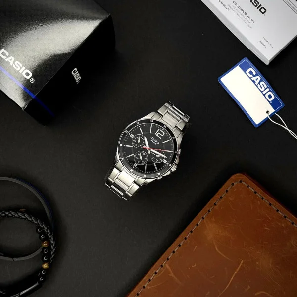 Чоловічий годинник Casio MTP-1374D-1A фото 3