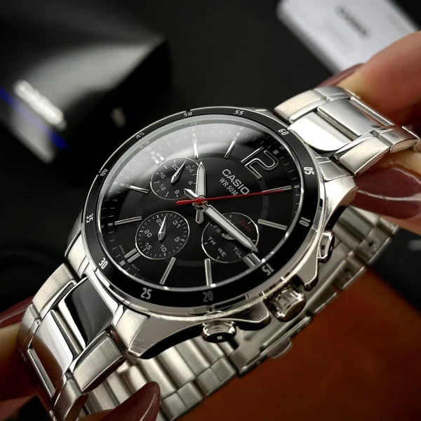 Чоловічий годинник Casio MTP-1374D-1A фото 4