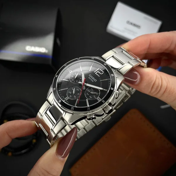 Чоловічий годинник Casio MTP-1374D-1A фото 5