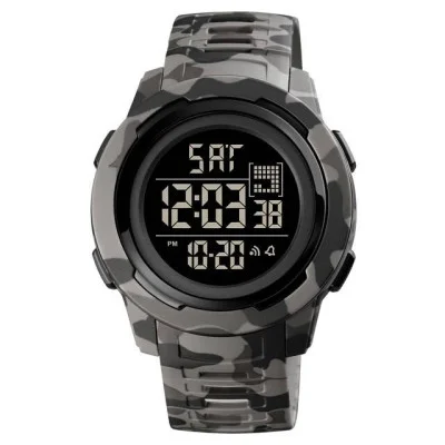 Мужские часы Skmei 1731CMGYBK Camo gray Black