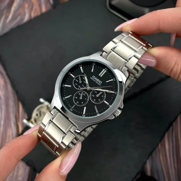 Чоловічий годинник Casio MTP-V300D-1A фото 5