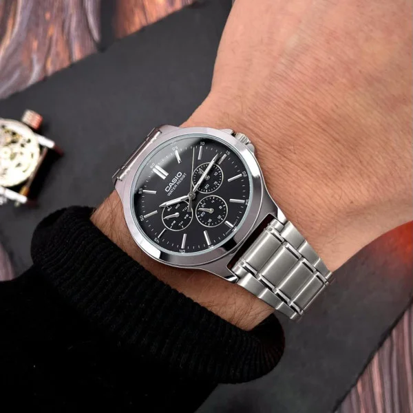 Чоловічий годинник Casio MTP-V300D-1A фото 10