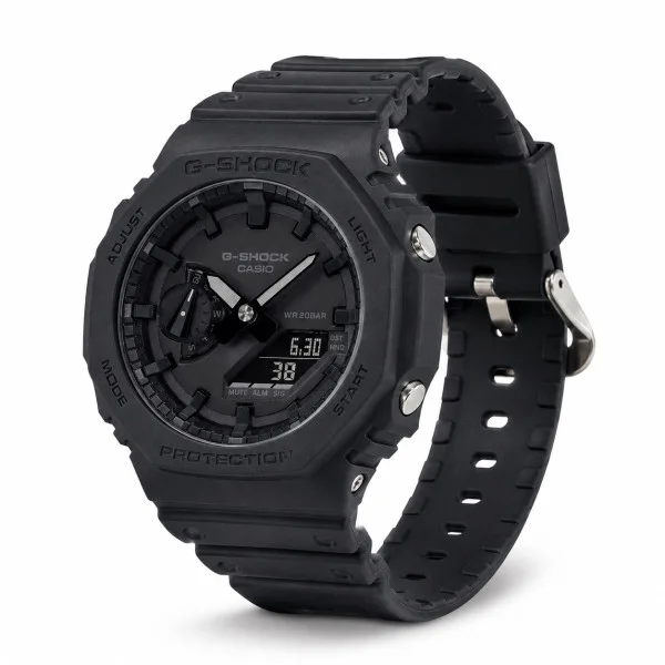 Мужские часы G-SHOCK Casio GA-2100-1A1 фото 1