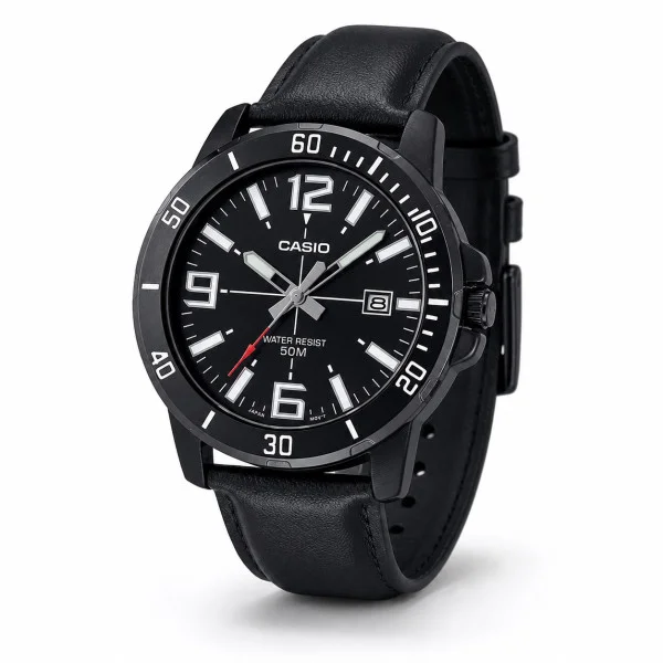 Мужские часы  Casio MTP-VD01BL-1B фото 1