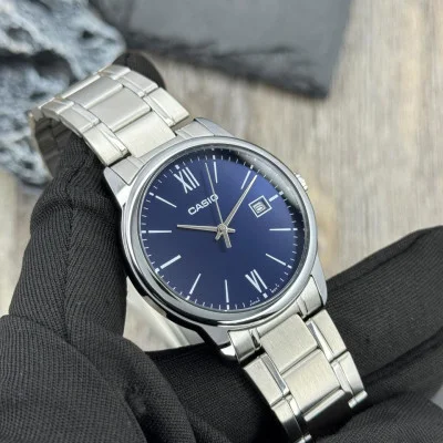 Чоловічий годинник Casio MTP-V002D-2B3