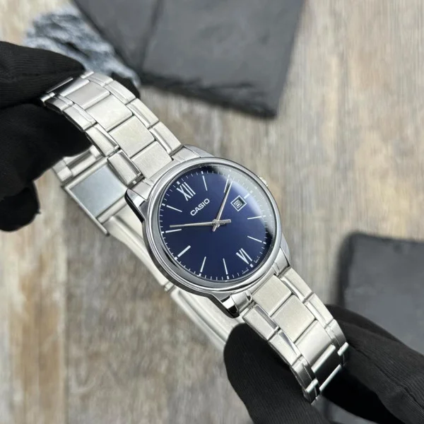 Чоловічий годинник Casio MTP-V002D-2B3 фото 11