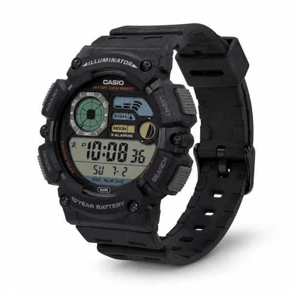 Мужские часы Casio WS-1500H-1A фото 1