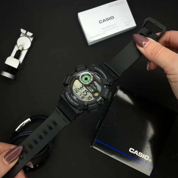 Мужские часы Casio WS-1500H-1A фото 4