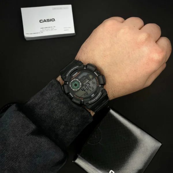 Мужские часы Casio WS-1500H-1A фото 7