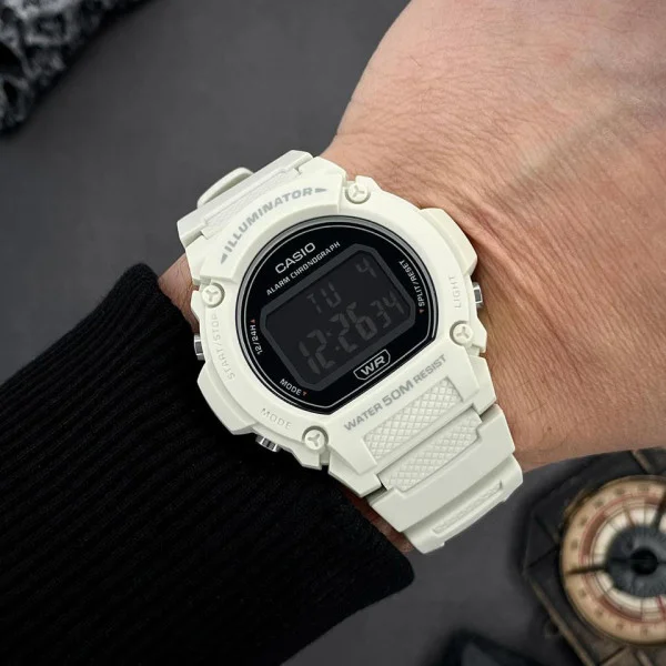 Мужские часы Casio W-219HC-8B фото 5