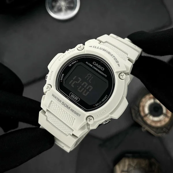 Мужские часы Casio W-219HC-8B фото 6