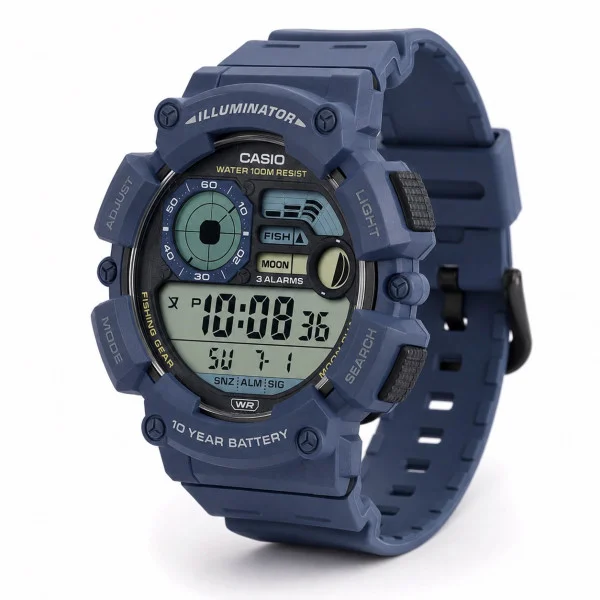 Мужские часы Casio WS-1500H-2A фото 1