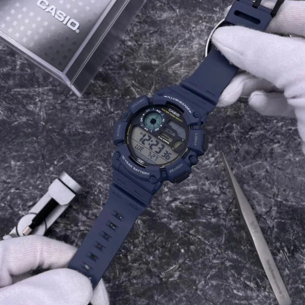 Чоловічий годинник Casio WS-1500H-2A фото 5