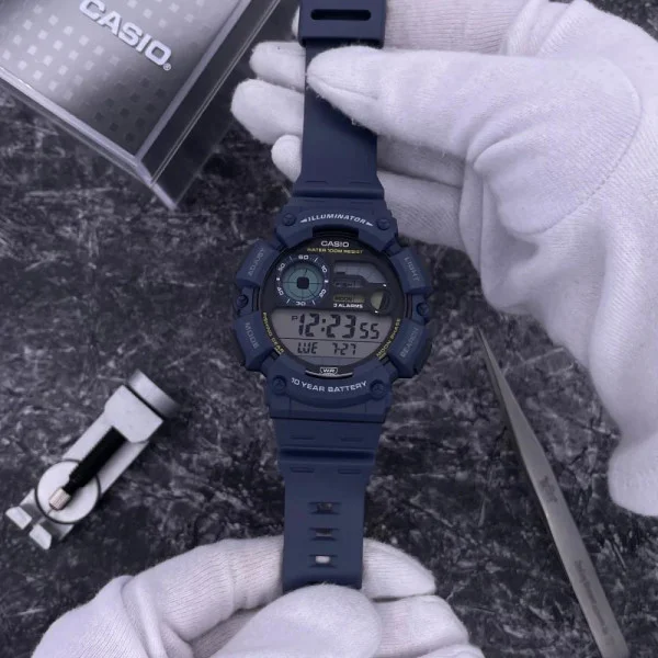 Чоловічий годинник Casio WS-1500H-2A фото 7