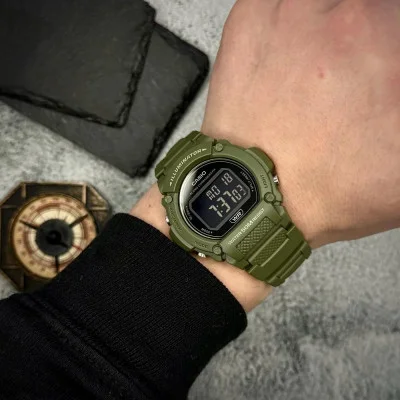 Чоловічий годинник Casio W-219HC-3B