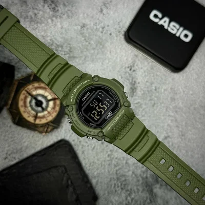 Чоловічий годинник Casio W-219HC-3B
