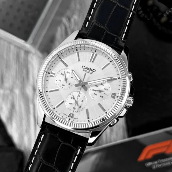 Чоловічий годинник Casio MTP-1375L-7A фото 8