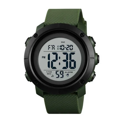 Чоловічий годинник Skmei 1434AGWT Army Green-White