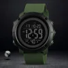 Чоловічий годинник Skmei 1434AGBK Army Green-Black фото 5