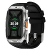Тактические Умные Часы с Компасом Kospet TANK X2 ULTRA Silver + GPS, Спортивные Режимы, Водозащита, Звонки фото 7
