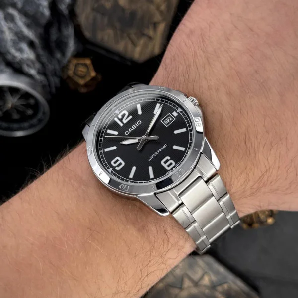 Чоловічий годинник Casio MTP-V004D-1B2 фото 6