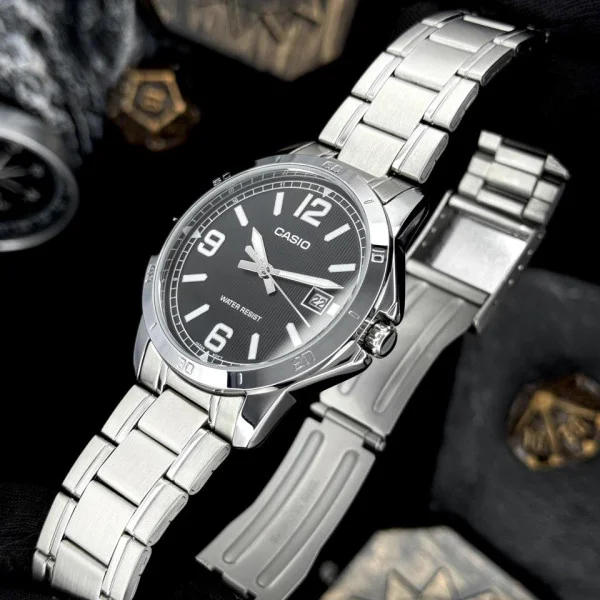 Чоловічий годинник Casio MTP-V004D-1B2 фото 7