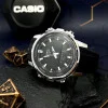 Класичний Чоловічий годинник Casio AMW-880-1A стальний, водонепроникний, Японія фото 3