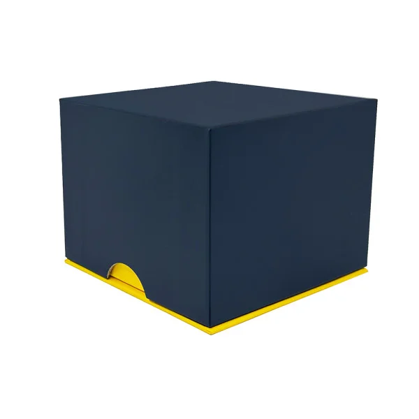 Коробочка для часов Soft-Touch Black Blue-Yellow фото 1