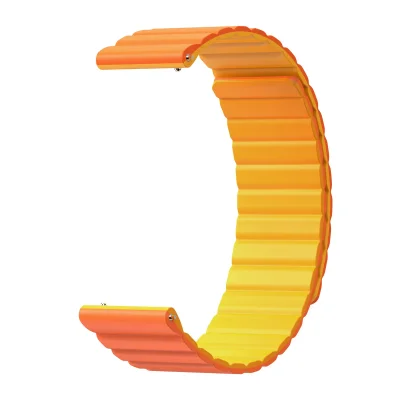 Магнитный ремешок KOSPET 22 мм. Orange-Yellow